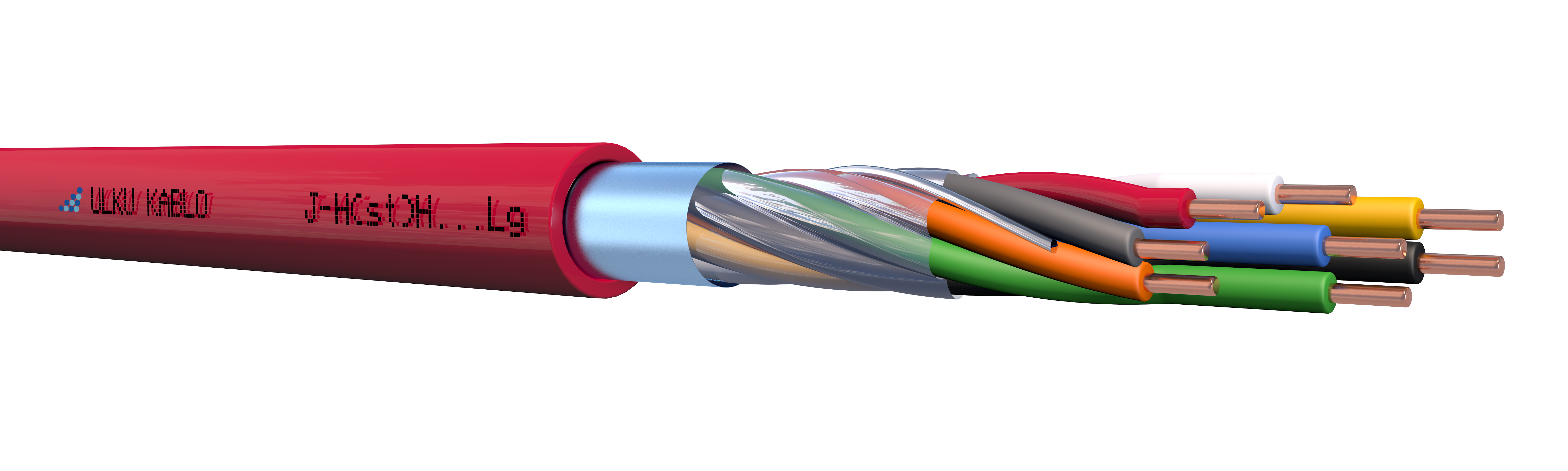 Ülkü Kablo J-H(St)H...Lg 4x2x1,50 mm²+0,80mm